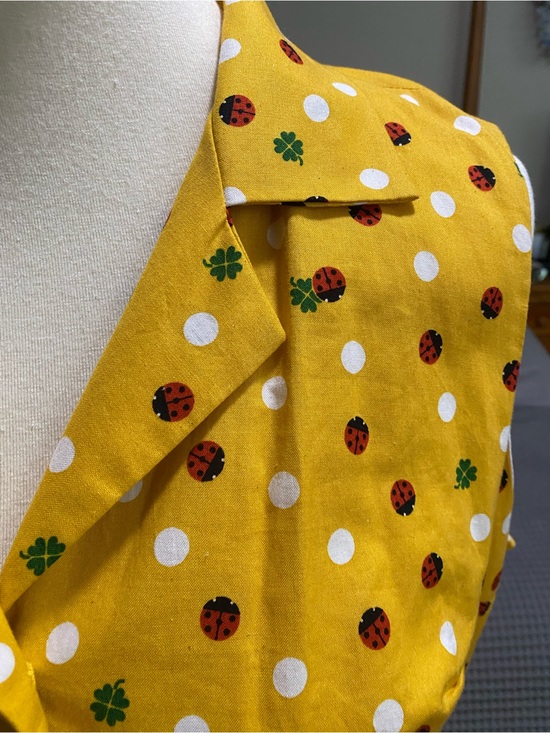 Modcloth Dresses & Skirts - New ModCloth Yellow ladybug Sleeveless Shirt Dress